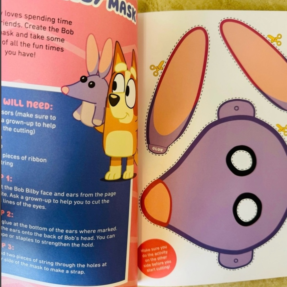 Bluey Easter Bundle-Bluey & Bingo Duo Stuffed Animals, Mum Figured, & Books - Picture 11 of 12